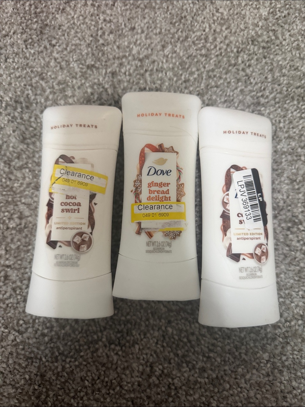 “New” Takeall Gingerbread Delight & Hot Cocoa Swirl Antiperspirant
